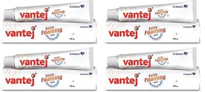 Vantej Toothpaste for Sensitive Teeth, toothpaste for everyday use - 100g, x 4 Toothpaste