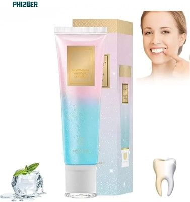 PHIZLLER Whitening Niacinamide Toothpaste for Brighter Smile Toothpaste(100 g)