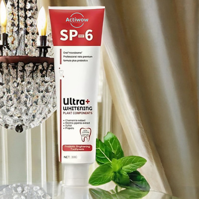 ACTIWOW SP 6 Ultra Whitening Toothpaste for Healthy, Bright Teeth Toothpaste(40 g)