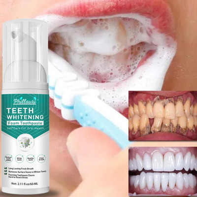 Phillauri Teeth Whitening Toothpaste For Brighter Smile and Healthier Teeth Toothpaste(60 ml)