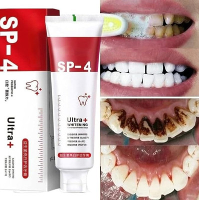 AYYIASHI SP4 Toothpaste Strengthens Gums with Advanced Plaque Fighting Technology Toothpaste(30 g)