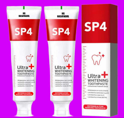 hghasayagirl SP 4 old is gold Tooth Paste Review: Whitening Update of Crazy SP 4 Ultra Toothpaste(30 g, Pack of 2)