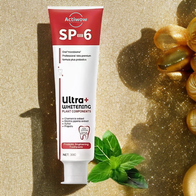 ACTIWOW SP 6 Whitening Toothpaste for Whitening & Enamel Care Toothpaste(40 g)