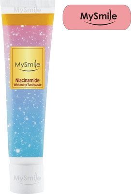 Mysmile Intensive Niacinamide whitening toothpaste for stain removal I tooth9 Toothpaste(100 g)
