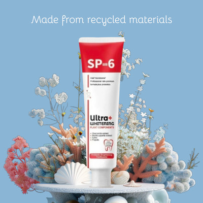 Deeparth SP-6 ultra Toothpaste, Tooth Paste wih 12-Hour Anti-Germ Protection Toothpaste Toothpaste(60 g)