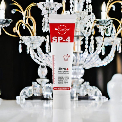 ACTIWOW SP4 Ultra Toothpaste, Intense Whitening & Clean Formula Toothpaste(40 g)