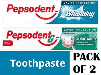 PEPSODENT WHITENING GERM FIGHT + GUMCARE+ Toothpaste(150 g, Pack of 2)