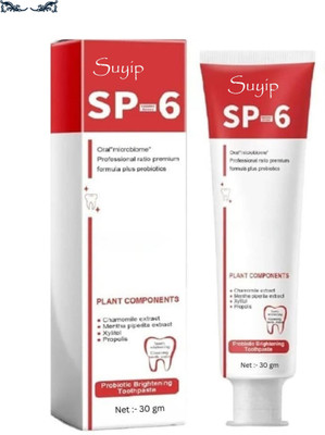 Suyip SP 6 Tooth Paste Enhanced Whitening Power Toothpaste(30 g)
