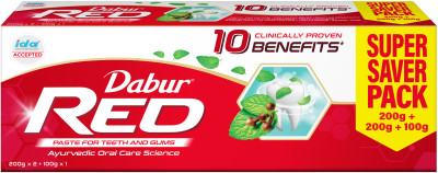 Dabur Red Toothpaste | Ayurvedic Paste. Toothpaste(500 g)