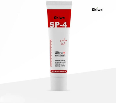 CHIWA SP 4 Intensive Teeth Ultra Whitening: Intensive Whitening for a Brilliant Smile Toothpaste(30 g)