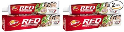 Dabur 100g x 2u Red Paste for Teeth & Gums Protection for the entire family Toothpaste(200 g, Pack of 2)