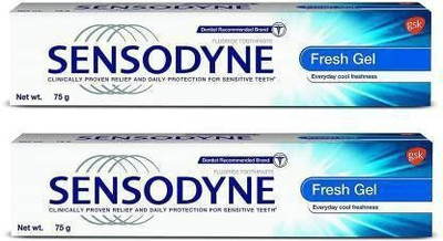 SENSODYNE FRESH GEL Toothpaste(75 g, Pack of 2)