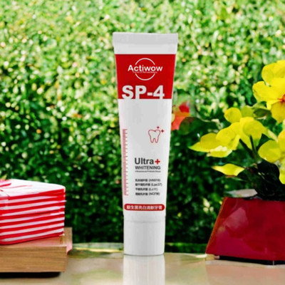 ACTIWOW SP4 Ultra Whitening Paste for Stain Removal and Minty Freshness Toothpaste(40 g)