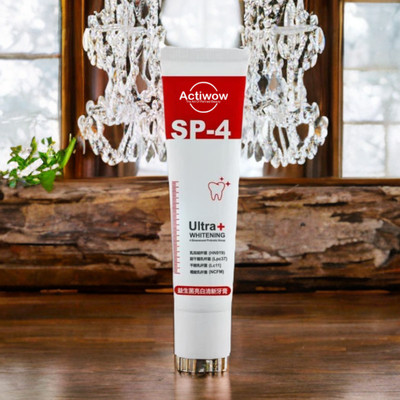 ACTIWOW SP-4 Total Whitening with Natural Mint & Fluoride Toothpaste(40 g)