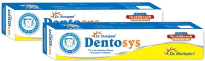 Dr. Morepen Dentosys Medicated anti-sensitivity toothpaste 2x100g Toothpaste(200 g, Pack of 2)