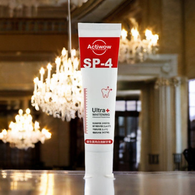 ACTIWOW Sp-4 Enamel Safe Whitening Bamboo Charcoal Toothpaste Toothpaste(40 g)