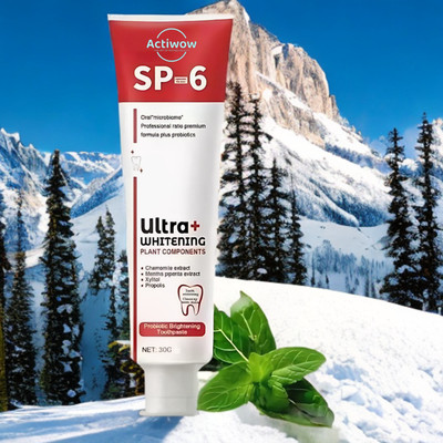 ACTIWOW SP 6 Ultra Whitening Toothpaste for Total Whitening Action Toothpaste(40 g)