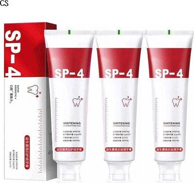 Rastic Assure SP 4 Ultra Brightening Toothpaste Pack of 3 Lid-632 Toothpaste(90 g, Pack of 3)