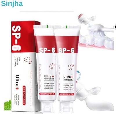 SINJHA Sp6 DentalProExpert Ultra Toothpaste(60 g, Pack of 2)