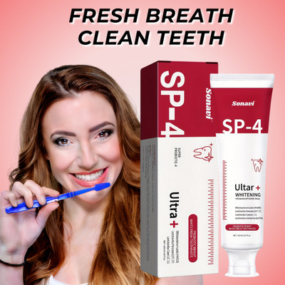 Sonavi Toothpaste for Ultra Whitening Teeth and Kill Strong Germs of Gums Toothpaste(60 ml)