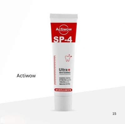 ACTIWOW SP4 Mint Zest Whitening Toothpaste Toothpaste(50 g)