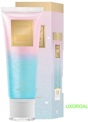 uxoroal Whitening Niacinamide Toothpaste for Glowing Smile Toothpaste(100 g)
