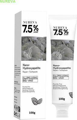 nureva Hydroxyapatite Toothpaste for Fluoride-Free Sensitivity Relief Toothpaste(100 g)