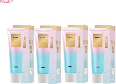 WEEDY Daily Oral Whitening Pack – Niacinamide Gel x4 Toothpaste(400 g, Pack of 4)