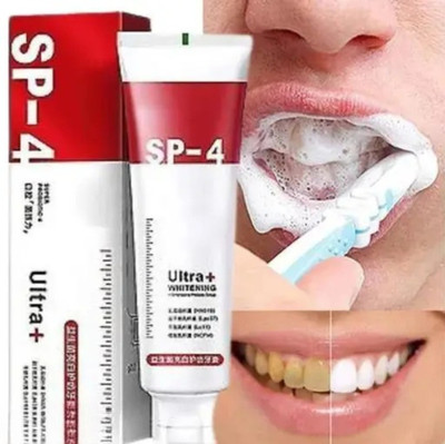 AYYIASHI SP4 Ultra Toothpaste Advanced Whitening with Cavity Protection for Healthy Smile Toothpaste(30 g)
