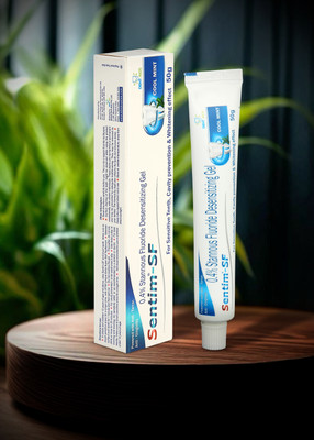 STIM SentimSF Toothpaste(50g x 2)Dentist Recommended, Fast Relief & Long-Lasting Care Toothpaste(50 g, Pack of 2)