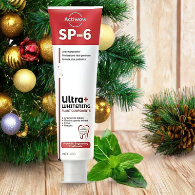 ACTIWOW SP 6 Ultra Whitening Toothpaste for Whitening & Teeth Care Toothpaste(40 g)