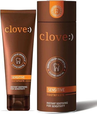 Clove Sensitive for Instant Sensitivity Relief, Everyday Protection, Dual Action Toothpaste(100 g)