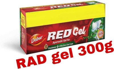 Dabur RED GEL FRESHNESS++EFFECTIVE ORAL CARE AYURVEDIC GEL Toothpaste(300 g)