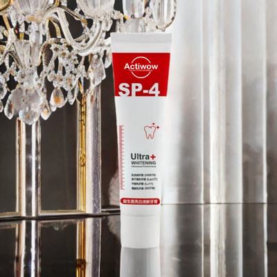 ACTIWOW SP-4 Whitening Charcoal Toothpaste with Natural Freshness & Enamel Care Toothpaste(40 g)