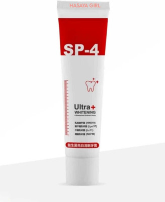 hghasayagirl SP 4 Greatest Ultra whitening probiotics Bamboo Charcoal whitening Toothpaste(30 g)