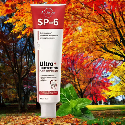 ACTIWOW SP 6 Ultra Whitening Toothpaste for Whitening & Breath Freshness Toothpaste(40 g)