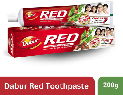 Dabur Red Toothpaste | Ayurvedic Paste Toothpaste(200 g)
