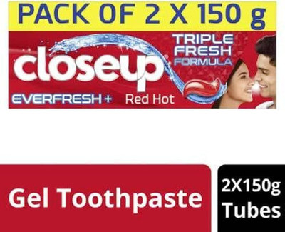 Closeup Everfresh-Triple Fresh Formula^300g Toothpaste(300 g)
