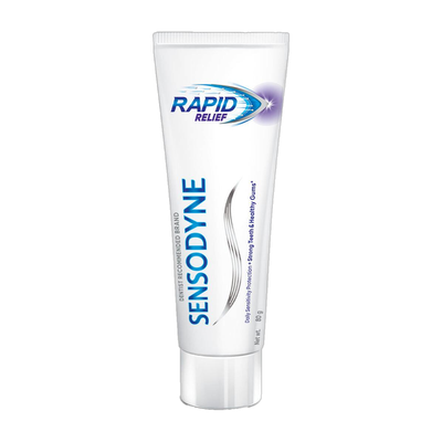 SENSODYNE Rapid Relief Sensitive Toothpaste To Help Beat Sensitivity Fast - 80g Toothpaste(80 g)
