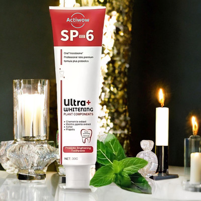 ACTIWOW SP 6 Whitening Toothpaste with All-Natural Ingredients Toothpaste(40 g)