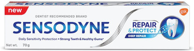 SENSODYNE Toothpaste Repair & Protect 70g, Toothpaste for Deep repair Of Sensitive teeth Toothpaste(70 g)