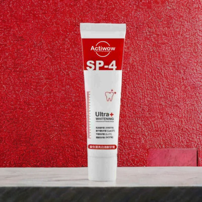 ACTIWOW SP4 Teeth Whitening Mint Paste for Clean Teeth and Long-Lasting Freshness Toothpaste(40 g)