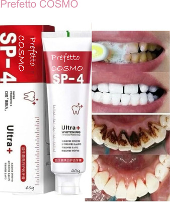Prefetto COSMO SP-4 Toothpaste Pearl White Boost 60g Toothpaste(60 g)