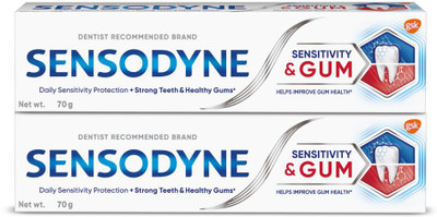 SENSODYNE Sensitivity and Gum Sensitive Toothpaste(140 g, Pack of 2)