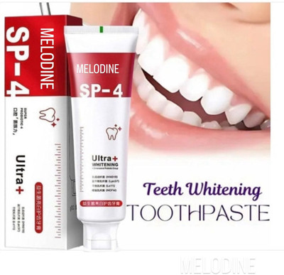 MELODINE Sp 4 ultra whitening toothpaste fresh breath formula for teeth Toothpaste(30 g)