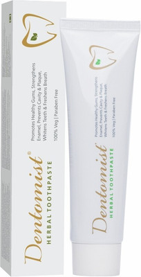Dentomist Herbal Toothpaste 100 gm | Paraben Free | Complete protection Toothpaste(100 g)