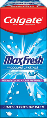 Colgate MaxFresh Blue Gel Toothpaste – 150g x 2 & Plax Peppermint Mouthwash – 500ml Toothpaste (3)