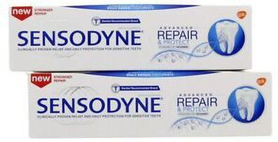 SENSODYNE Repair & Prrotect deep repair Toothpaste(140 g, Pack of 2)