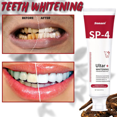 Sonavi SP 4 Ultra Teeth Whitening-Intensive Probiotic Dimension for Oral Toothpaste Toothpaste(60 g)