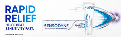 SENSODYNE Toothpaste Rapid Relief 80g, Sensitive Tooth paste Toothpaste(80 g)